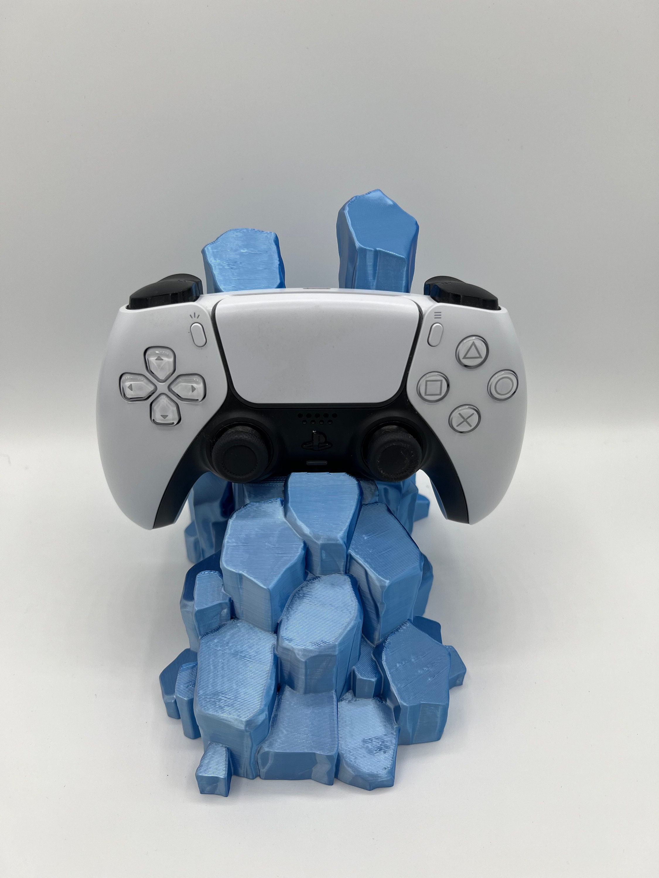 3D Printed Quartz Crystal Gaming Controller Stand: PS5, Xbox, Switch - Etsy