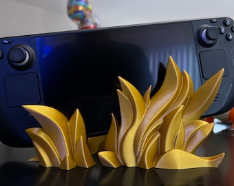 Flame Steamdeck Stand: 3D Printed Gaming Accessory