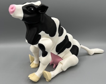 Lot De 30 Vaches Miniatures échelle N - Environ 3 Cm, Plastique, Pour Maquettes Trains Et Paysages - 3