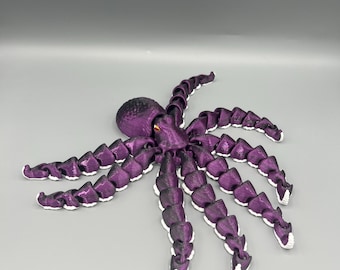 3D Printed Articulating Flexi Octopus: Sensory Fidget Toy