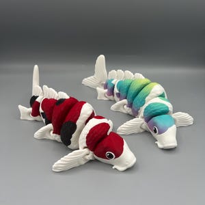 3D Printed Articulating Koi Fish: Flexi Fidget Sensory Toy
