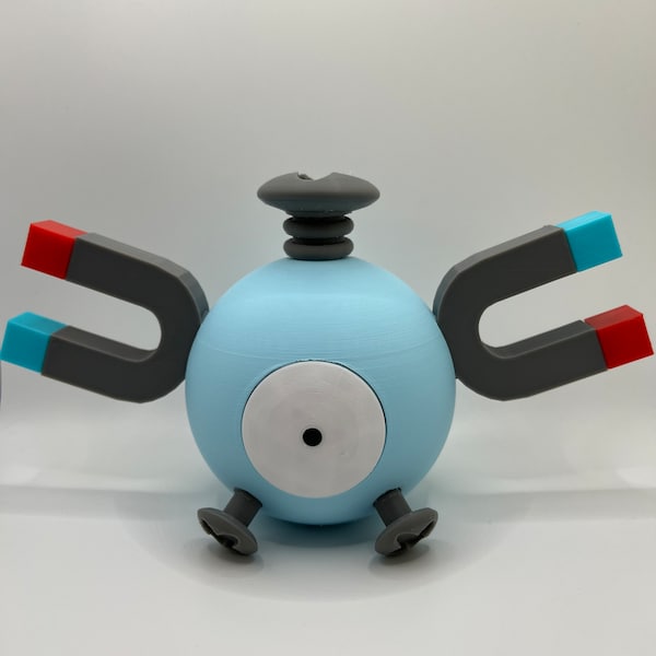 Magnemite Model - Magnet 3D - Gift for Pokemon Fans - Collectibles - Magnets - Magnet Gift - Anime Gift - Model - Figurine - Magnet Toy