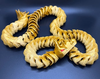 Flexi Snake: 3D Printed Articulating Fidget Toy