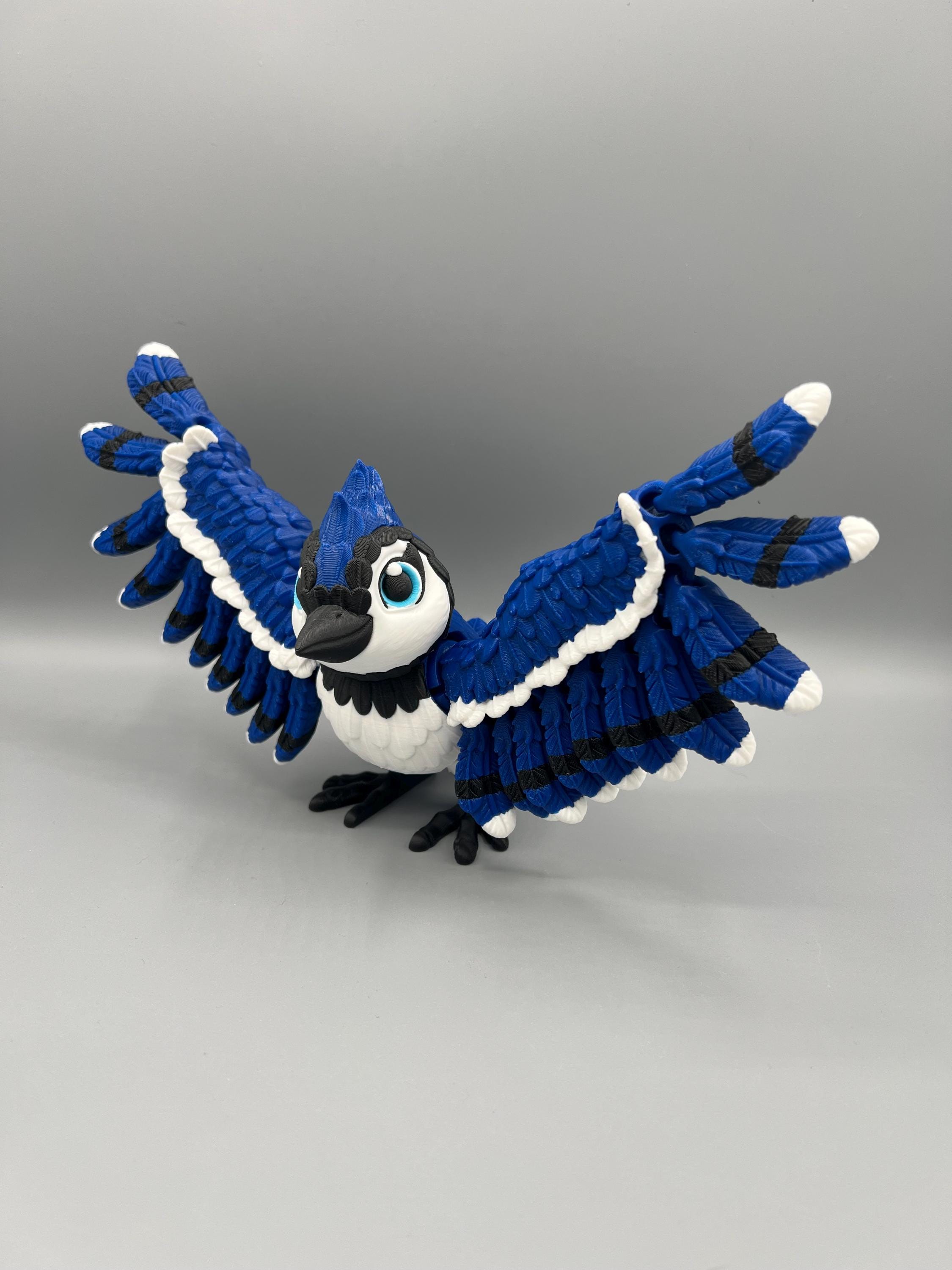 JAYWALK JAY-BIRDS PRIVATE VIEWS 15枚セットレア 3D Printed Flexi Articulating Blue Jay - Bird Toy - Flexi