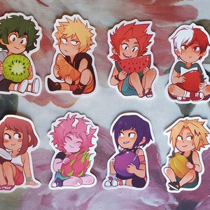 Heroes Fruit Vinyl Stickers