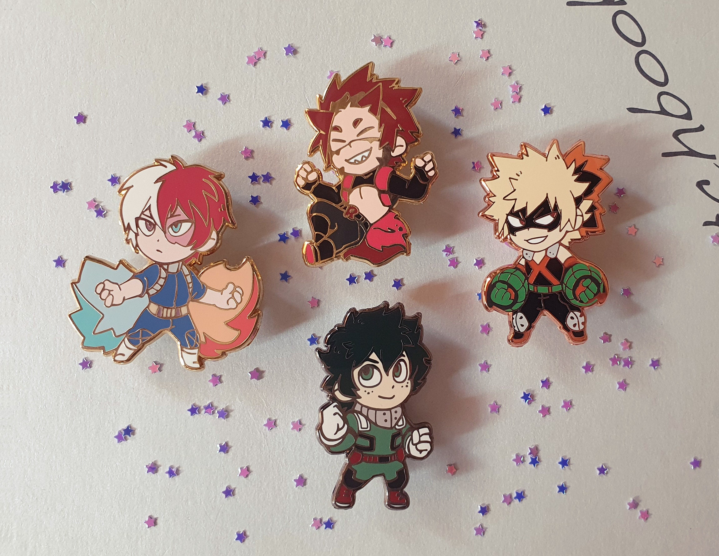Spilla Smaltata My Hero Academia – Distintivo Anime In Metallo, Regalo Per Fan E Collezionisti