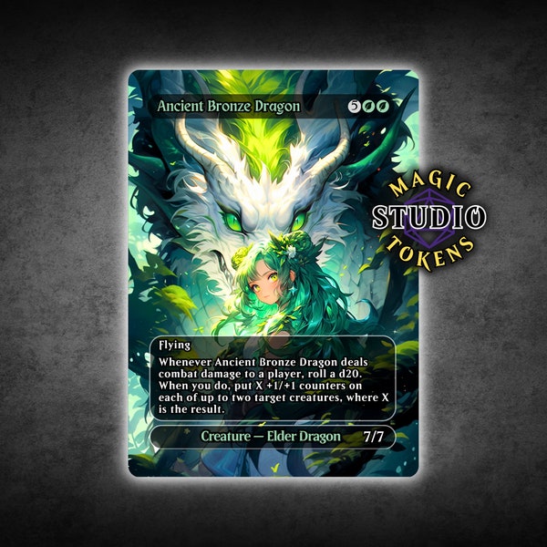 Ancient Dragon Anime Proxy Mtg Etsy