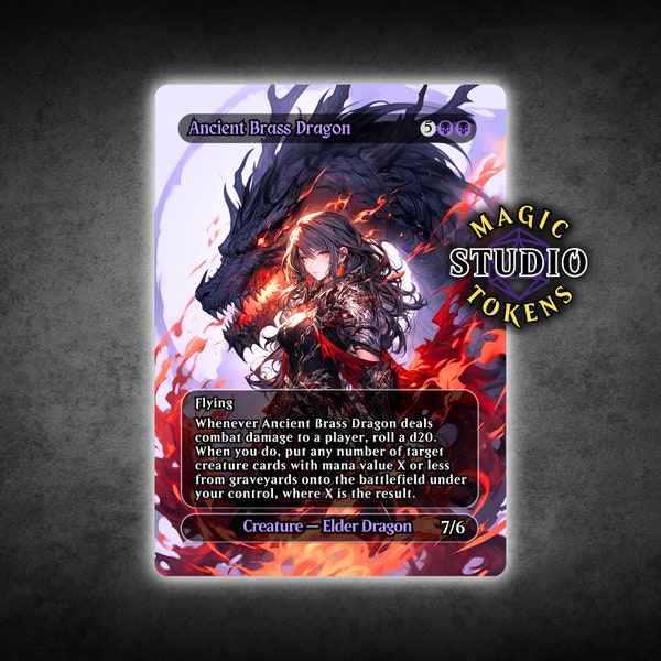 Magic: The Gathering - Antico Drago Argento (056) - Battaglia Per Baldur's Gate - Foto 3