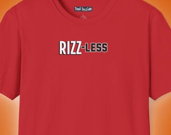Funny Dad T Shirt For Men With No Game Sarcastic Rizz less Graphic Tee Low Confidence Humor Shirt Awkward Father Gift From Kids