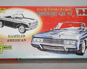 Jo-han 1962 AMC Rambler American Convertible 1/25 Scale Model Kit