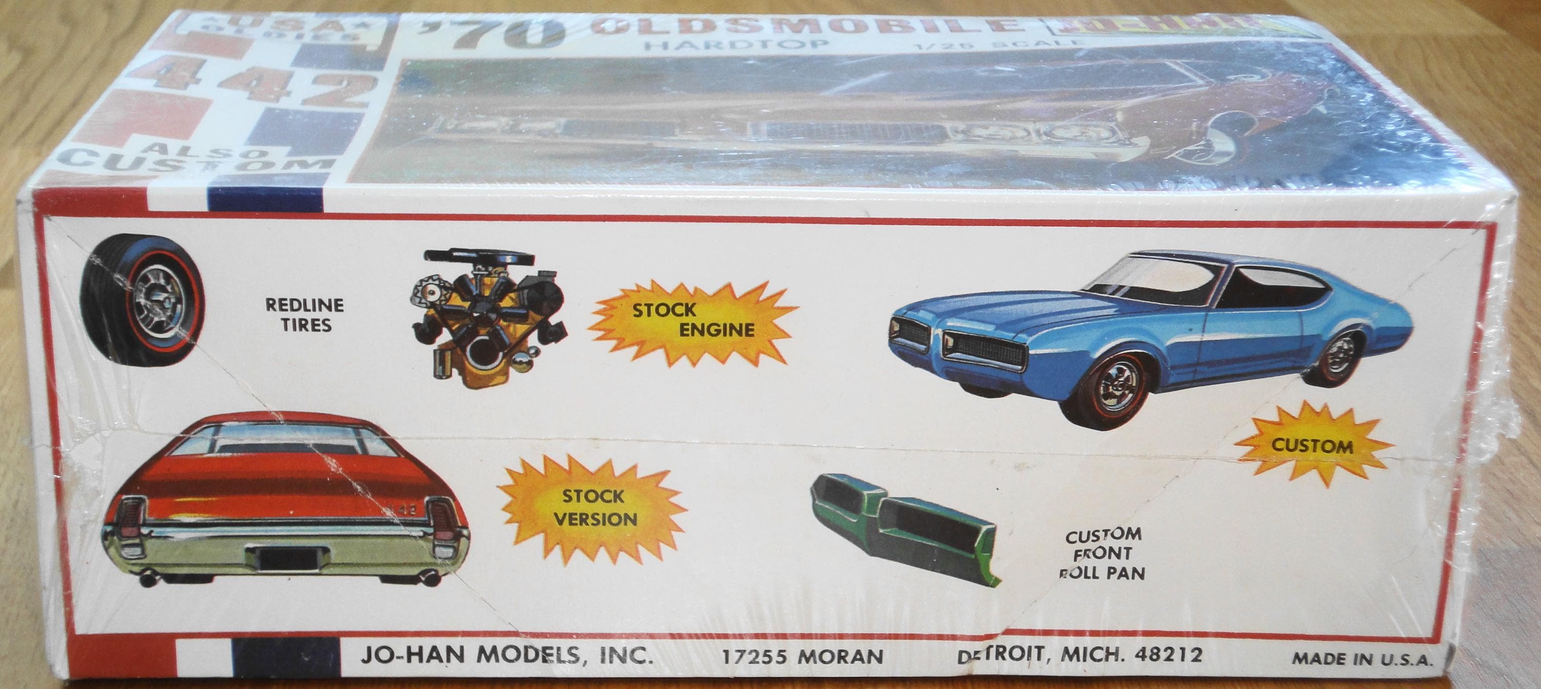 JO-HAN '70 Oldsmobile 442 Hardtop 1/25 Sealed - Etsy