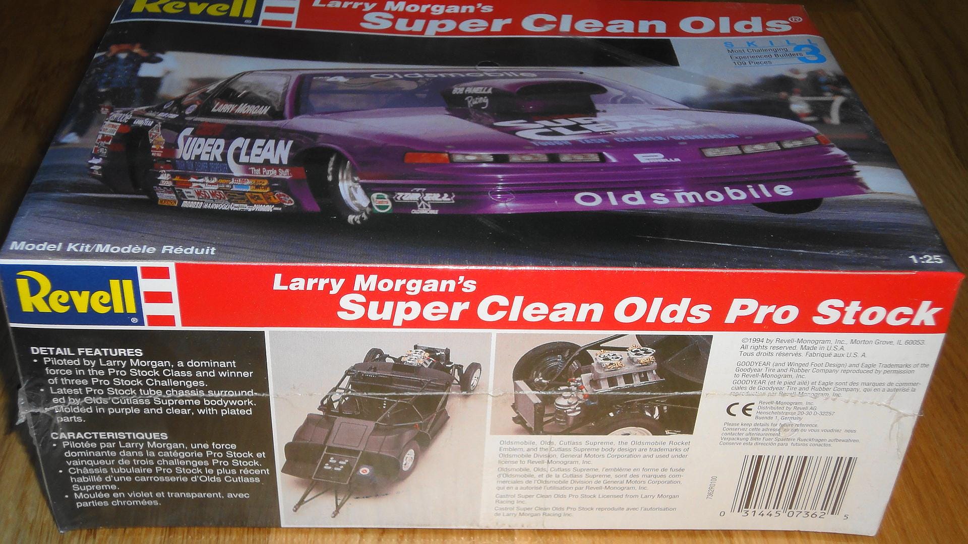 Revell Larry Morgan's Super Clean Olds Cutlass Pro Stock 1:25