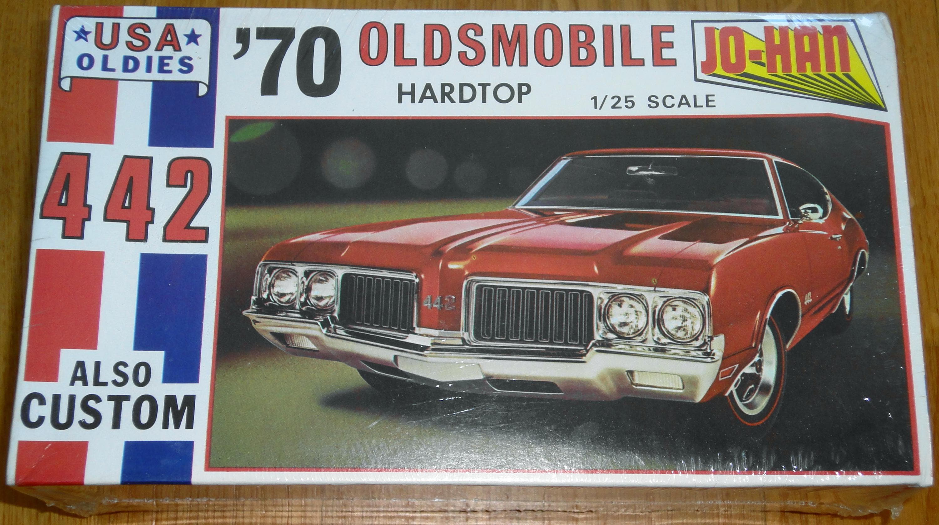JO-HAN '70 Oldsmobile 442 Hardtop 1/25 selado - Etsy Portugal