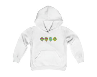 Kids Turtle Ice Cream Hoodie, Turtle Popiscle