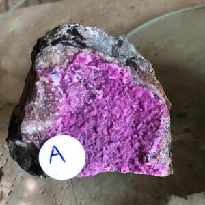 Cobolto calcite Crystal chunks pink coboltoen calcite natural minerals and crystals pink druzy gems and specimens reiki chakra image 15