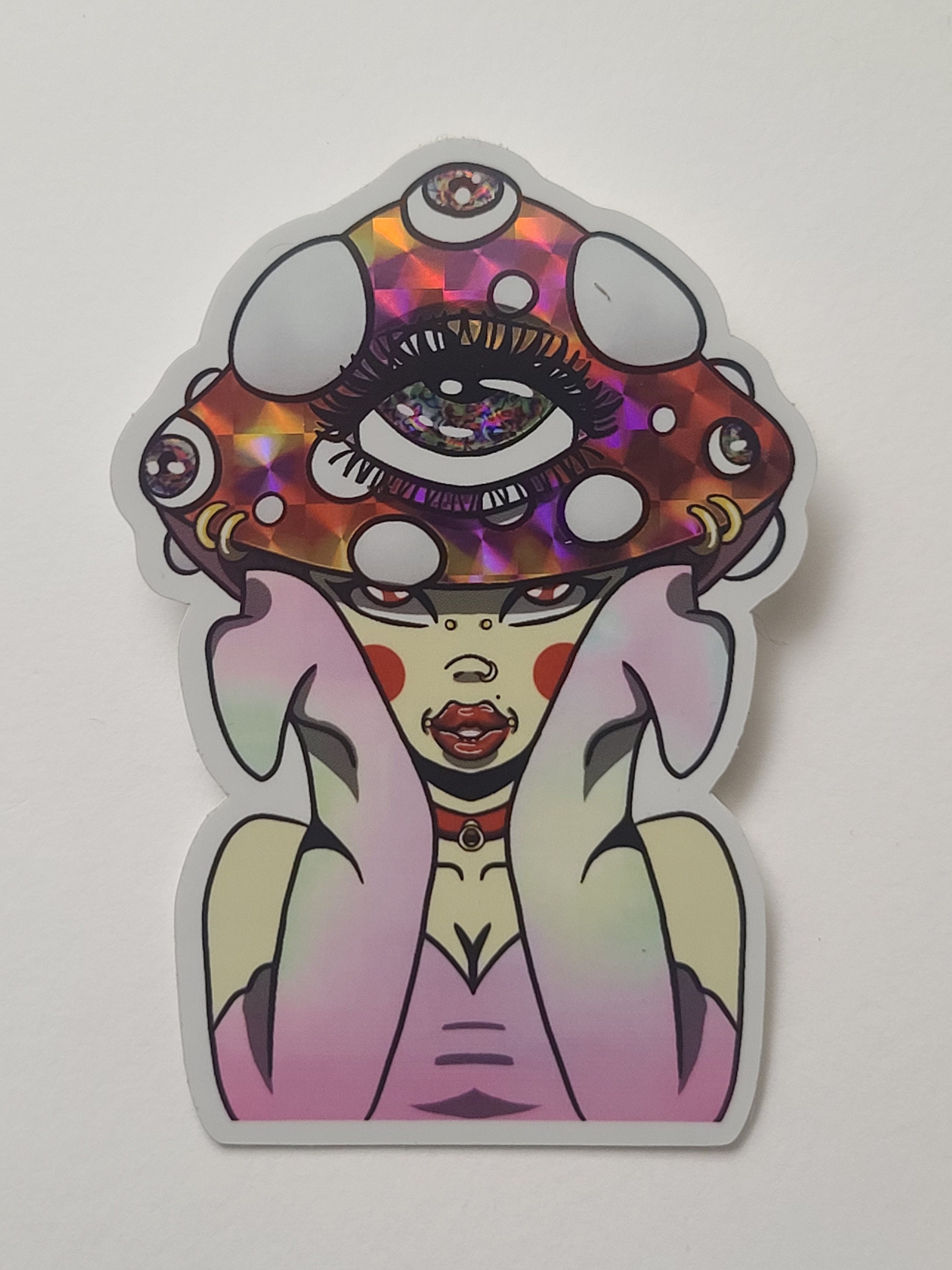 Pink Alien Babe - Etsy