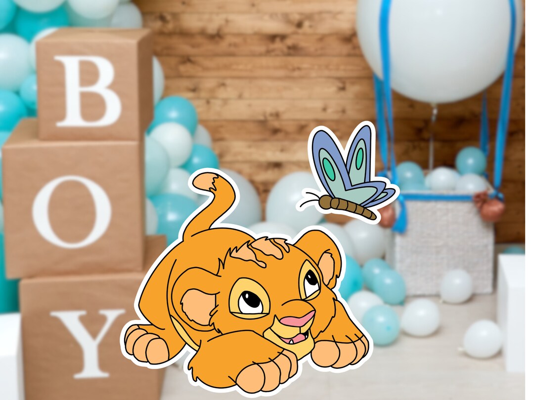 Lion King Cutout Lion King Decor Lion King Simba Decor Etsy