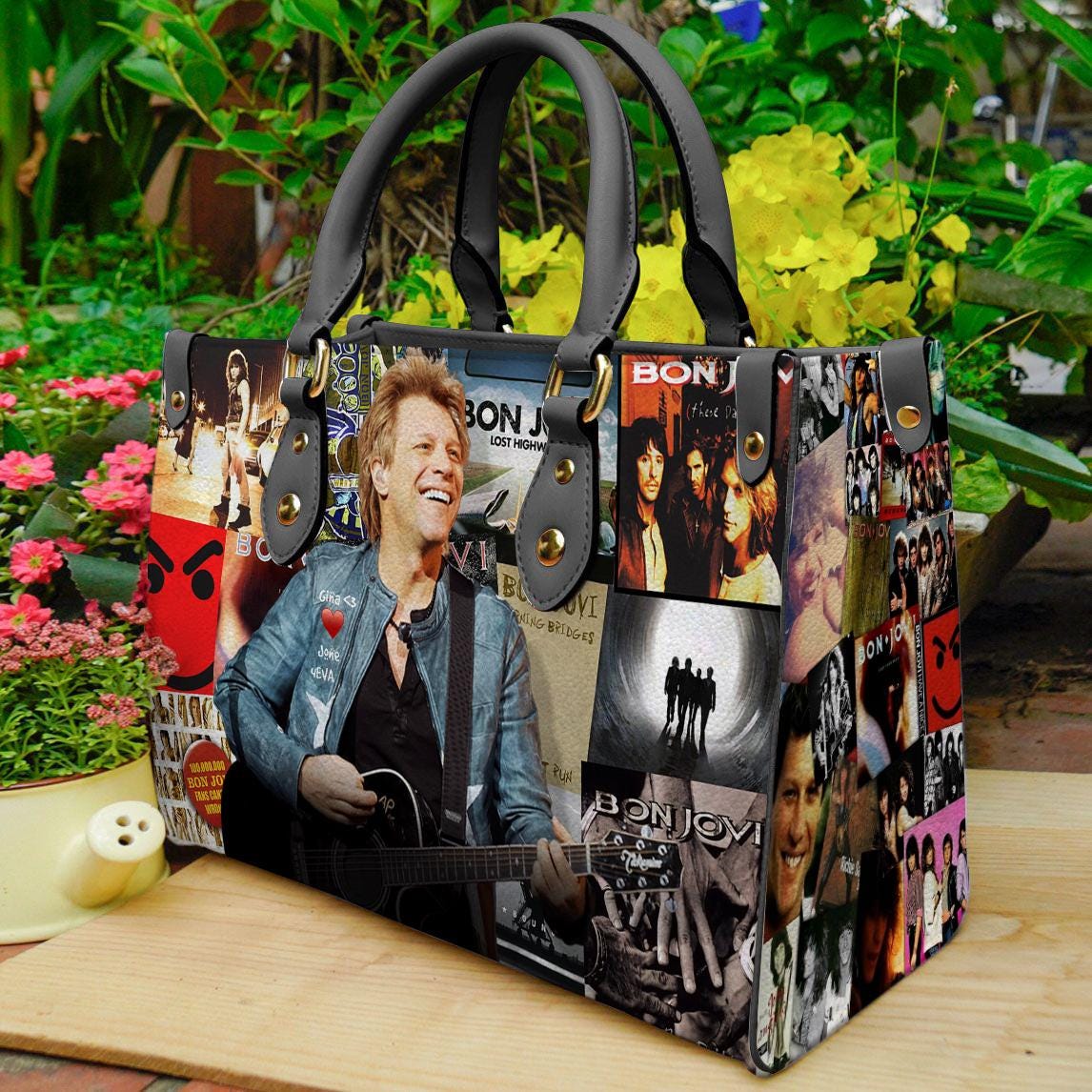 Rock Band Handbag Etsy UK