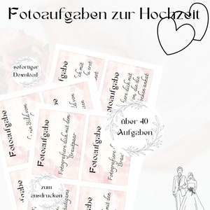 Wedding photo assignments