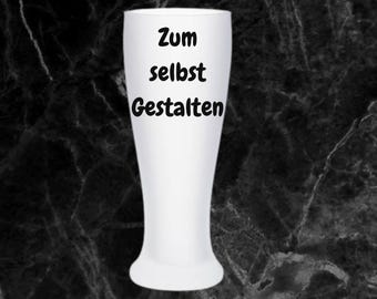 Personalisiertes Bierglas, individuelles Geschenk, Glas