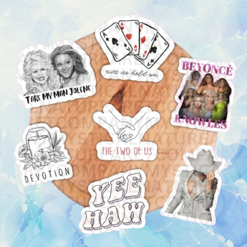 35 PCS Beyonce Knowles Stickers, Country, Cowboy Carter Stickers ...