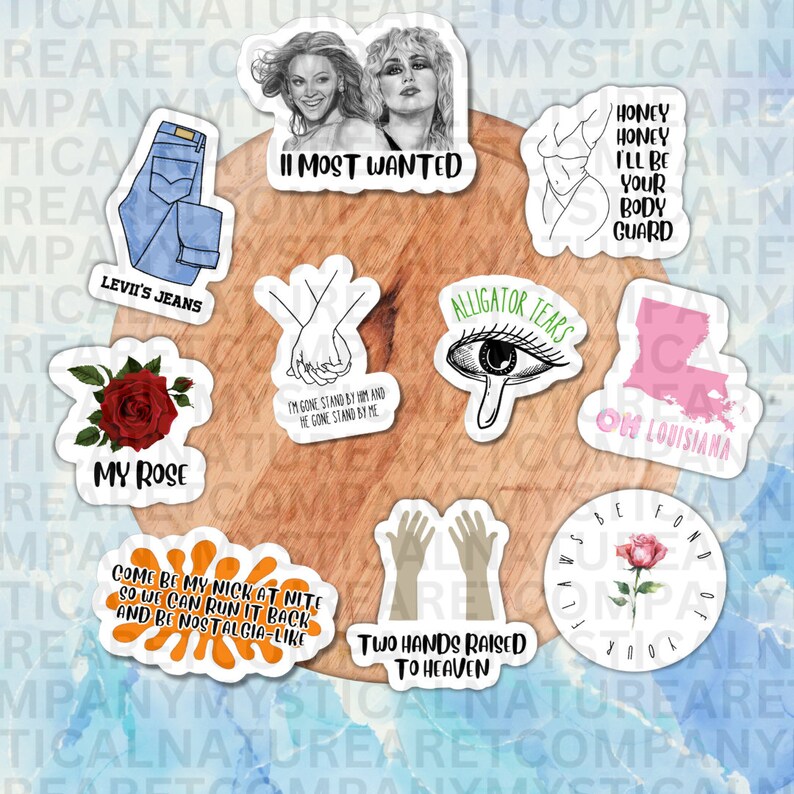 35 PCS Beyonce Knowles Stickers, Country, Cowboy Carter Stickers ...