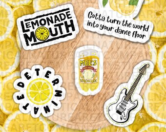 Mouth Full of Lemonade Stickers