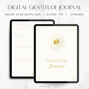 Digital Gratitude Journal, Goodnotes Gratitude Journal, Gratitude Journal 2024, Gratitude Journal Templates, Gratitude Journal Book