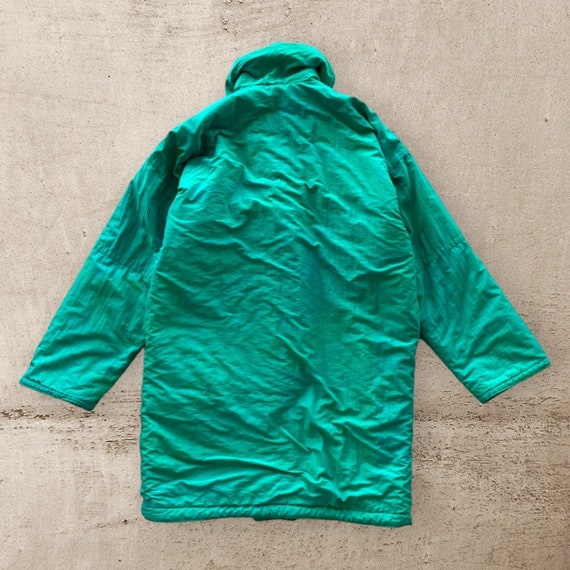 Etirel Brand Vintage Long Coat, Green Ski Coat fo… - image 5
