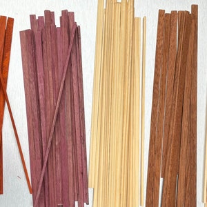 32cm x 11mm x 3.0mm Kumiko strips, kumiko, modelling wood, wooden strips cut to size for any order, various sizes thicknesses, lengths.