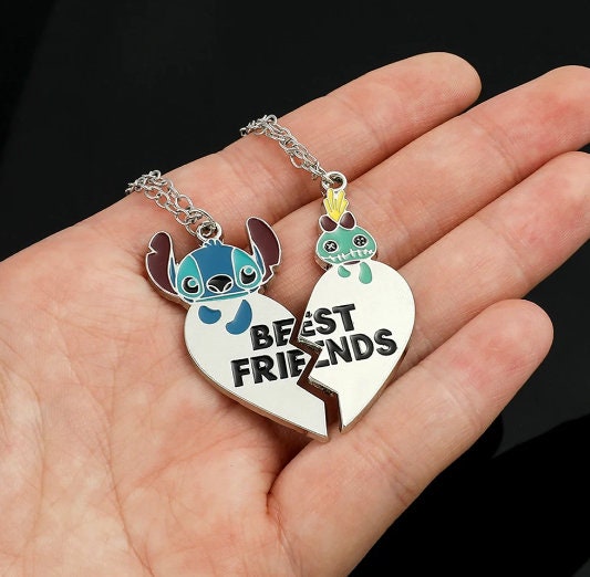 Buy SAMORIONStitch Gifts for Weirdo 1 Weirdo 2 Necklace for Women Friendship  Gifts for Best Friend Jewellery Set Stitch Lover Gifts ( Style 1) Online at  desertcartINDIA