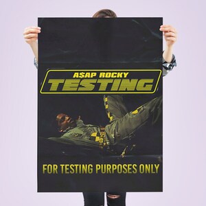 ASAP Rocky - Testing #3 Deluxe Matte vertical poster