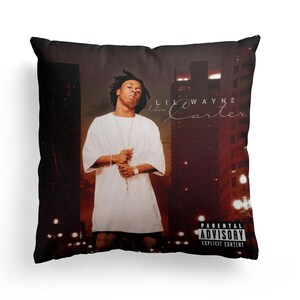 Lil Wayne - Cuscino quadrato Tha Carter