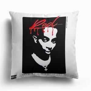 Playboi Carti - Whole Lotta Red Square Pillow
