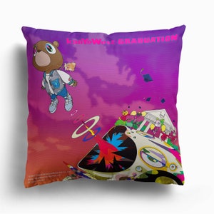 Kanye West - Graduation Square Pillow