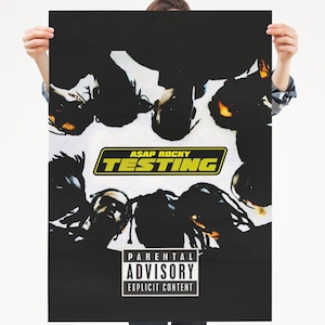 ASAP Rocky - Testing Deluxe Matte vertical poster