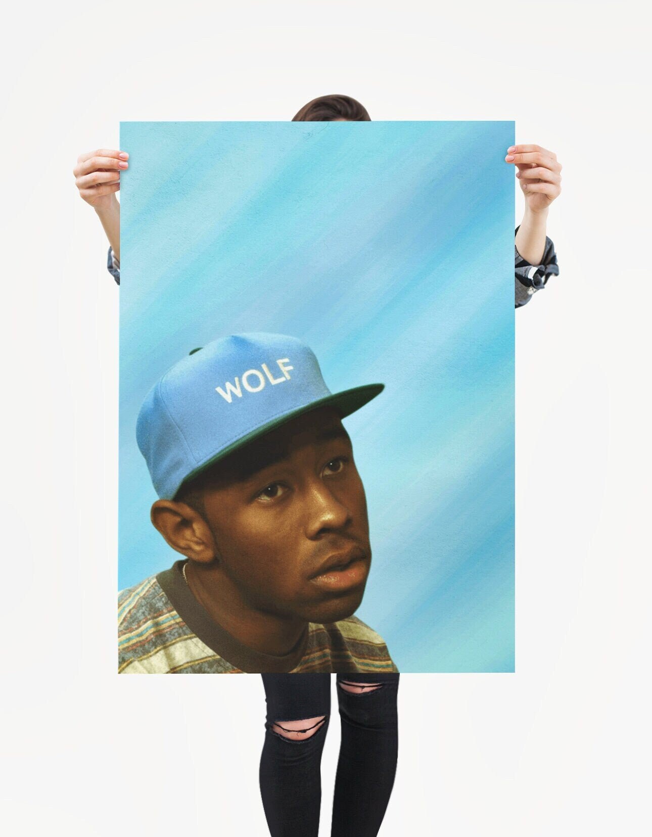 Blue wolf hat tyler the creator hotsell