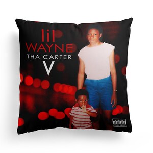 Lil Wayne - Cuscino quadrato Tha Carter V
