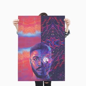 Kid Cudi - Man On The Moon 3 Deluxe Matte vertical poster
