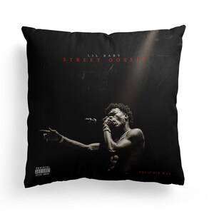 Lil Baby - Street Gossip Square Pillow