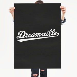 J Cole - Dreamville Logo Deluxe Matte vertical poster