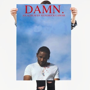 Kendrick Lamar - DAMN.  Deluxe Matte vertical poster