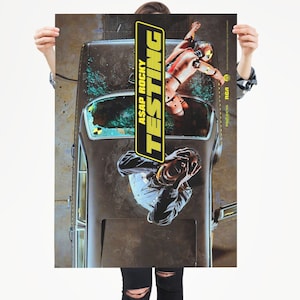 ASAP Rocky - Poster vertical de luxe mat Testing #2