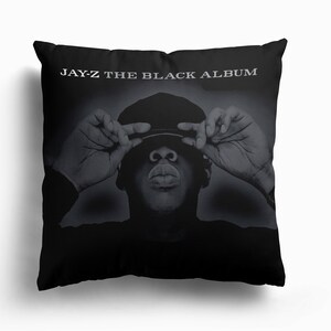 Jay-Z - The Black Album Square Pillow