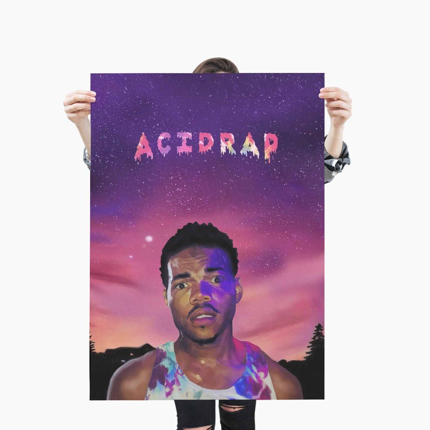 Chance the Rapper, Acid Rap, Vinyl LP Record Framed and Ready to Hang,  Music Gift, Display, Wall Art 