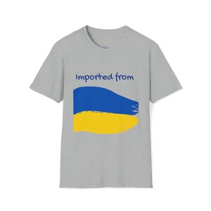Imported from Ukraine | Immigrant | Unisex Softstyle T-Shirt