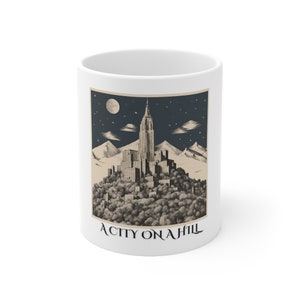 City on a Hill | New York | Ceramic Mug 11oz