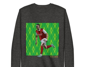 Martinelli Brazil Geometric Art Sweatshirt, Football Lover Sweatshirt, Game Day Sweater, Football Club Athletic Sweatshirt