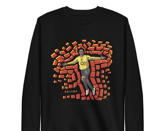 Thierry Henry Geometric Art Sweatshirt, Football Lover Sweatshirt, Game Day Sweater, Football Club Athletic Sweatshirt