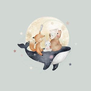 Bügelbild Traumtiere